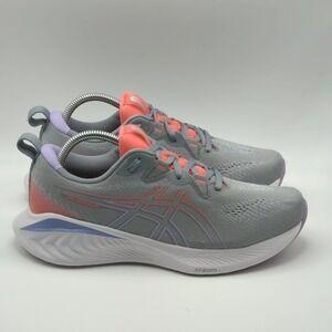 ASICS GEL-Nimbus 25 Shoes Womens Size 9.5 Gray Wide Running Sneakers 1012B439